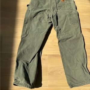 Carhartt Olive Cargo Pants for Men